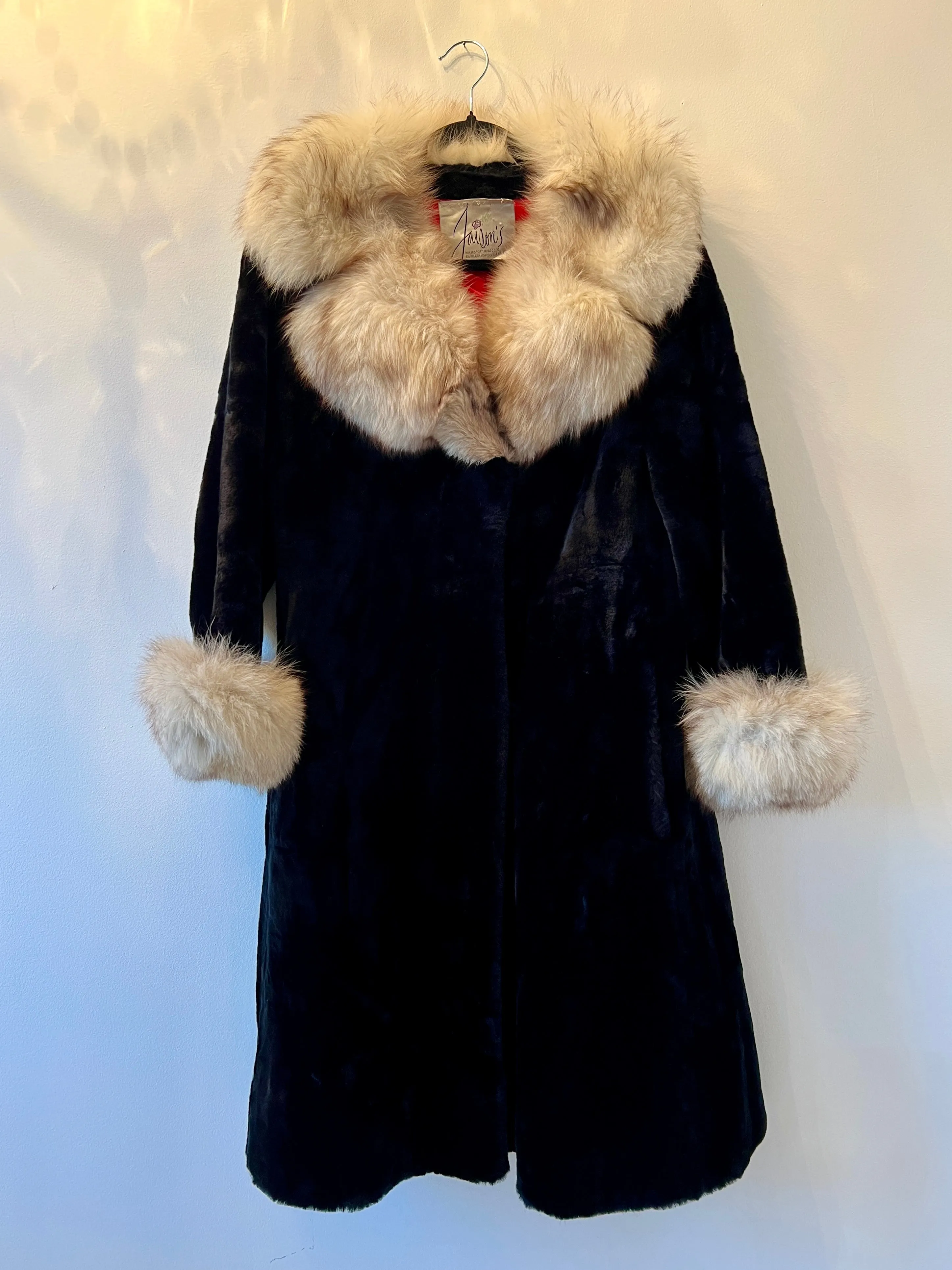 1960s Penny Lane Fur Coat