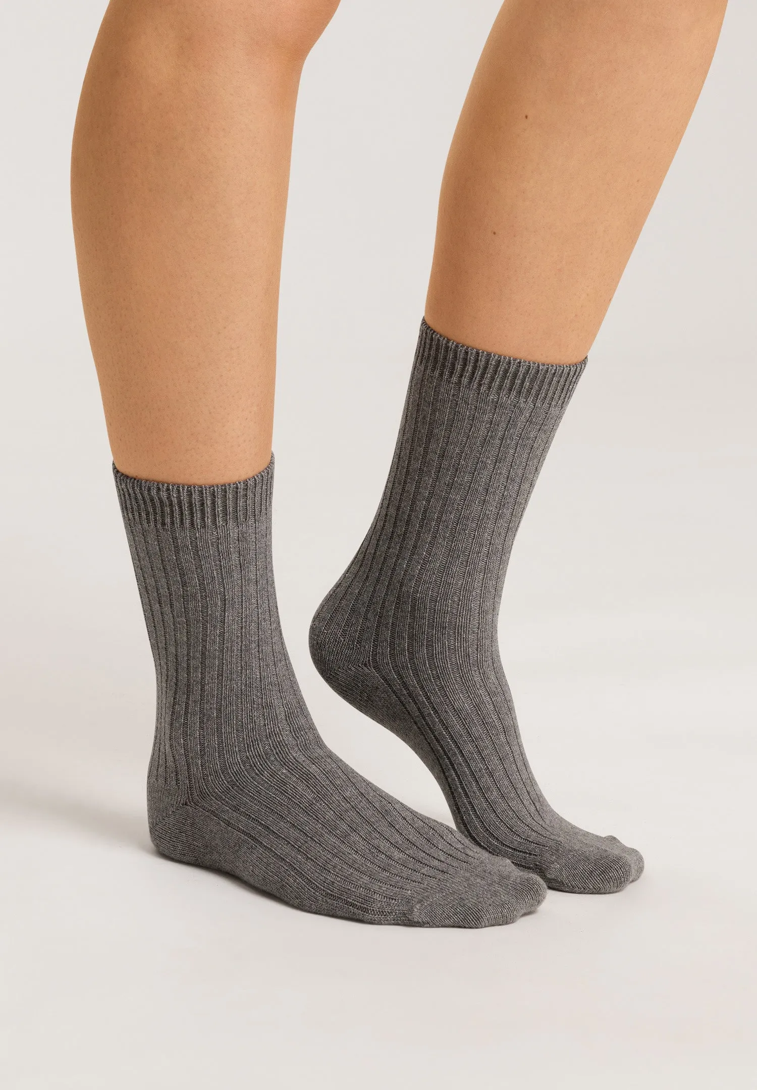 Accessories Wool Blend Socks | Magma Grey 78551-2550