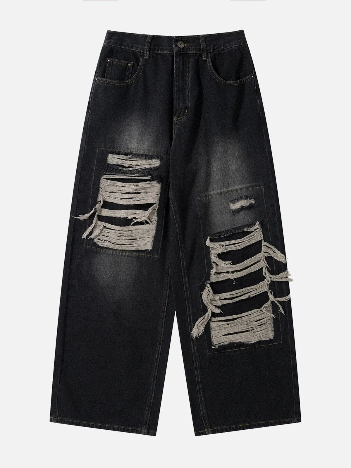 AlanBalen® - Distressed Design Jeans