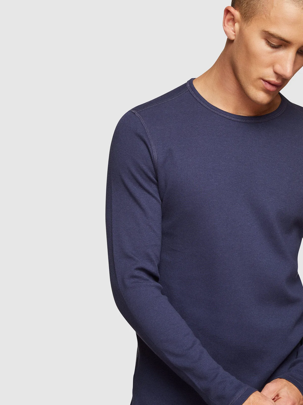 Albert Waffle Long Sleeve T-Shirt