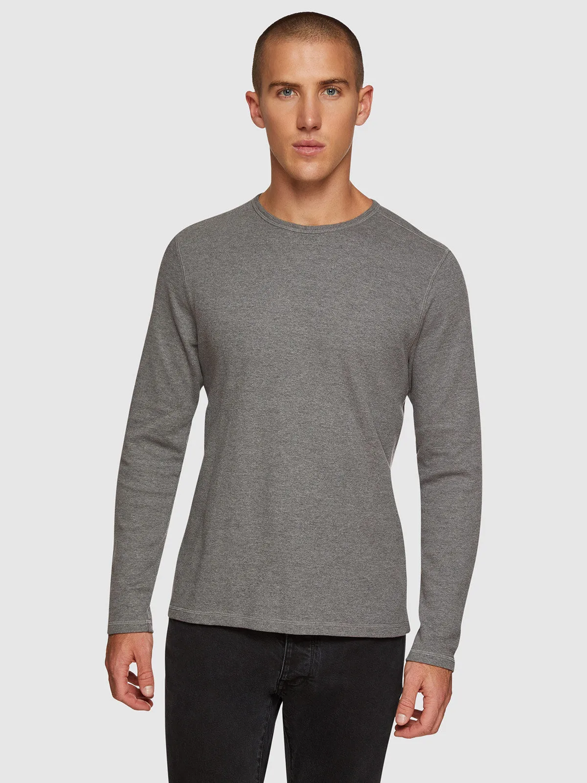 Albert Waffle Long Sleeve T-Shirt