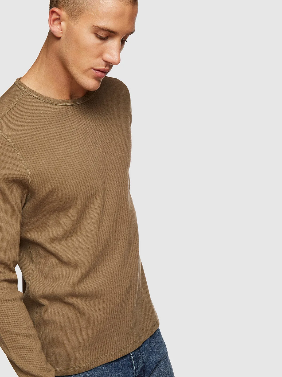 Albert Waffle Long Sleeve T-Shirt