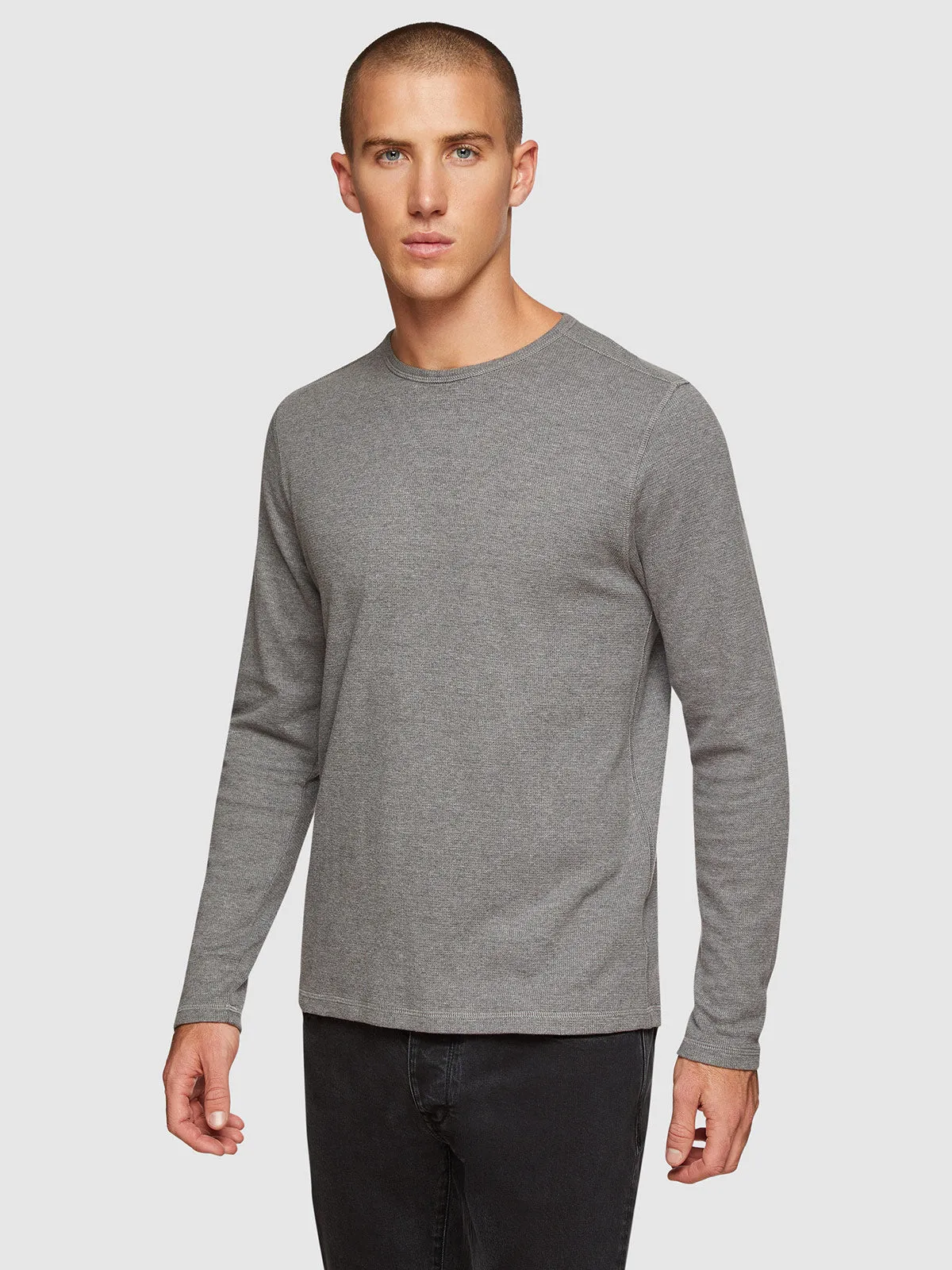 Albert Waffle Long Sleeve T-Shirt