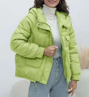 Alina | Elegant Thick Quilted Jacket for Women – Stylish Winter Jacket, Warm & Cozy
