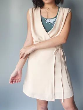 Almond Wrap Dress