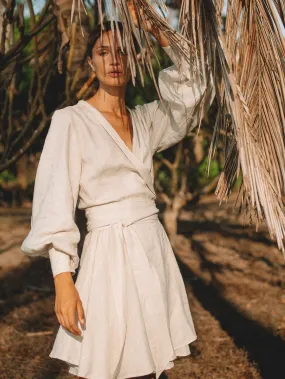 Andreea Linen Dress