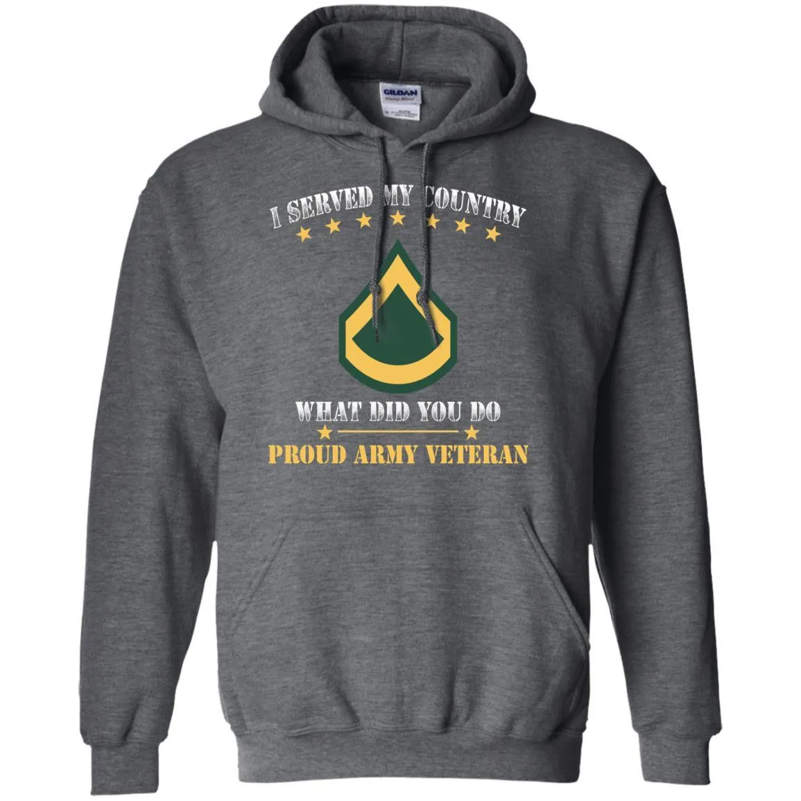 Army E-3 PFC E3 Private First Class Ranks Men Front T Shirt - Proud US Army Veteran