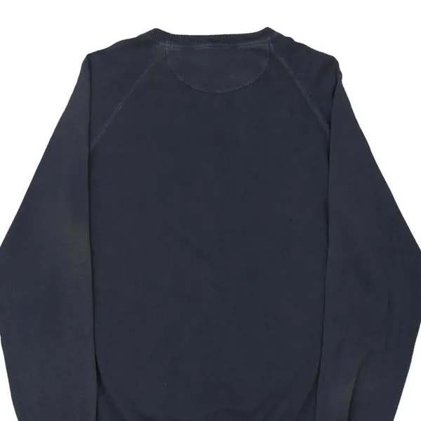 Aspesi Jumper - Small Navy Cotton Blend
