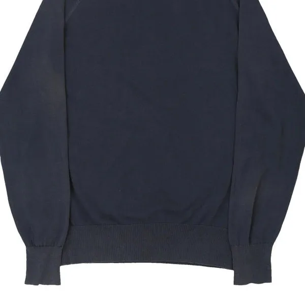 Aspesi Jumper - Small Navy Cotton Blend