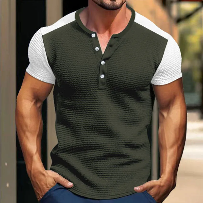 Aule Match Henley Shirt