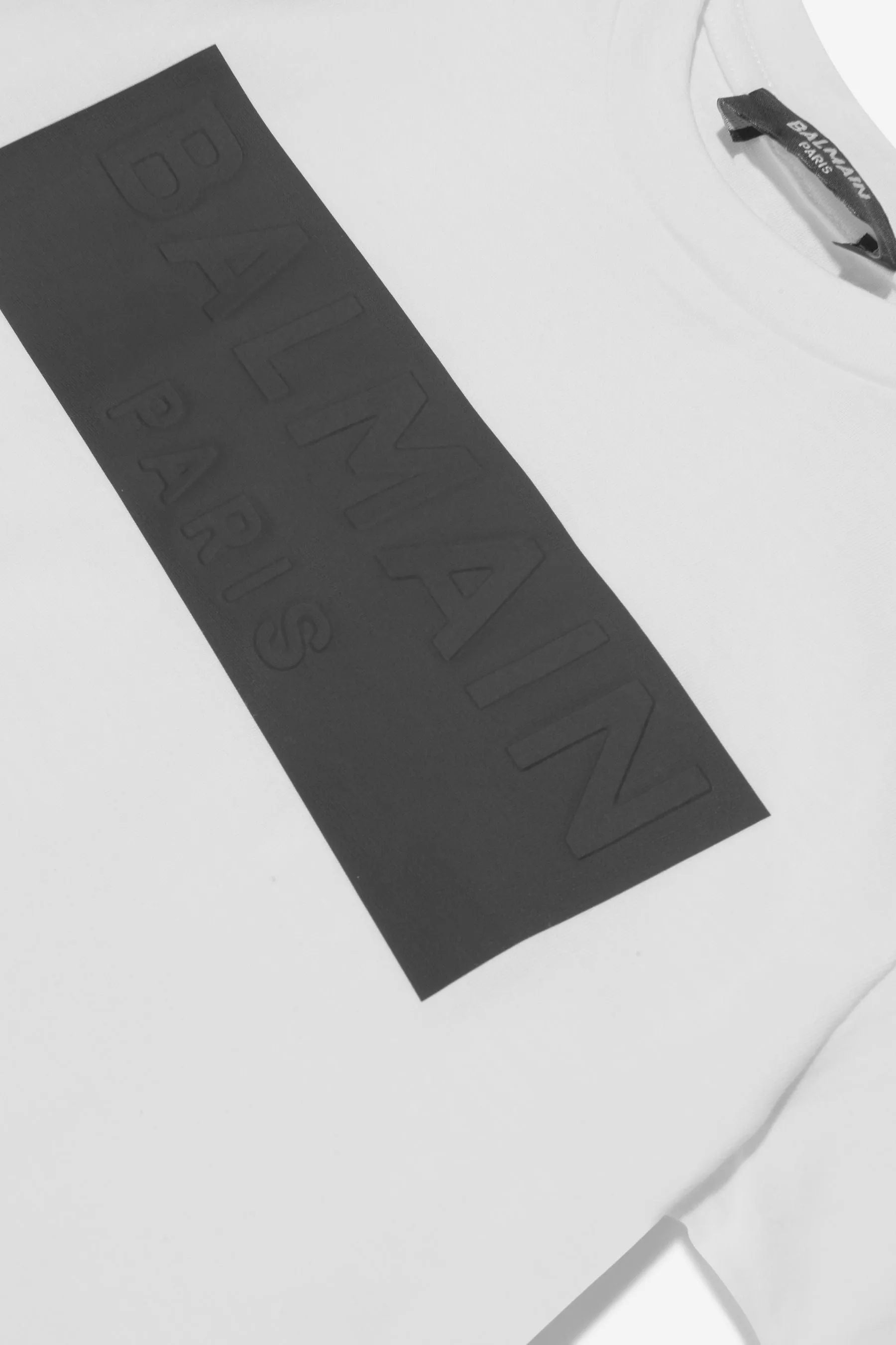 Balmain Boys Cotton Branded T-Shirt