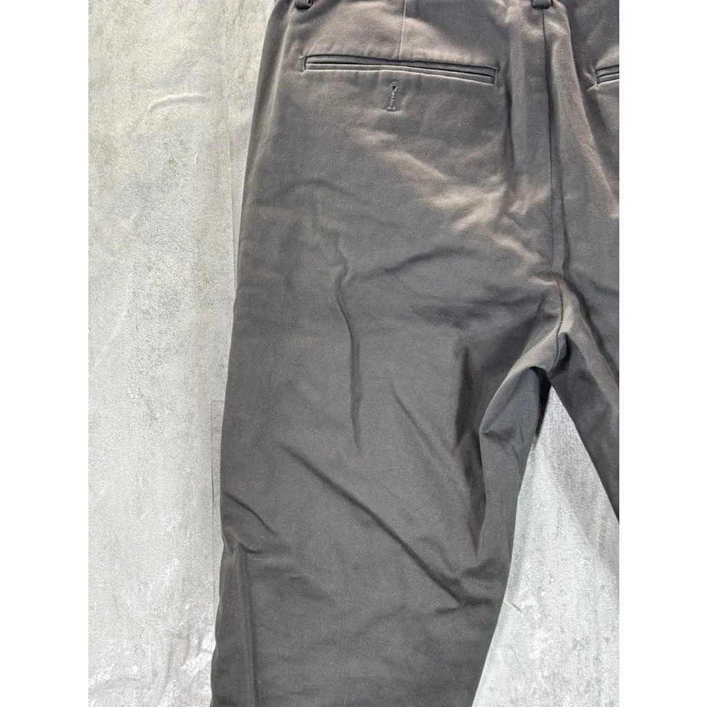 BANANA REPUBLIC Men's Charcoal Rapid Movement Fulton Skinny Chino Pants SZ 30X30