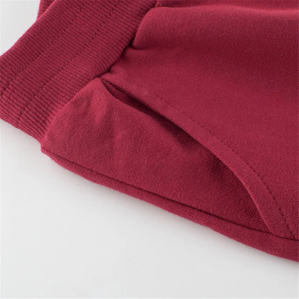 Boys Pocket Casual Solid Pants