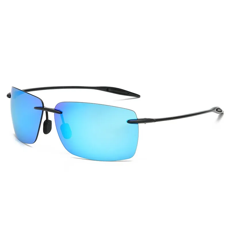 Brightzone Men's Sunglasses Rimless Ultra-light TR90