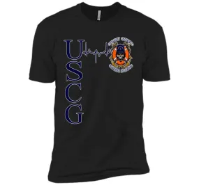 Coast Guard Heartbeat T-Shirt cool shirt
