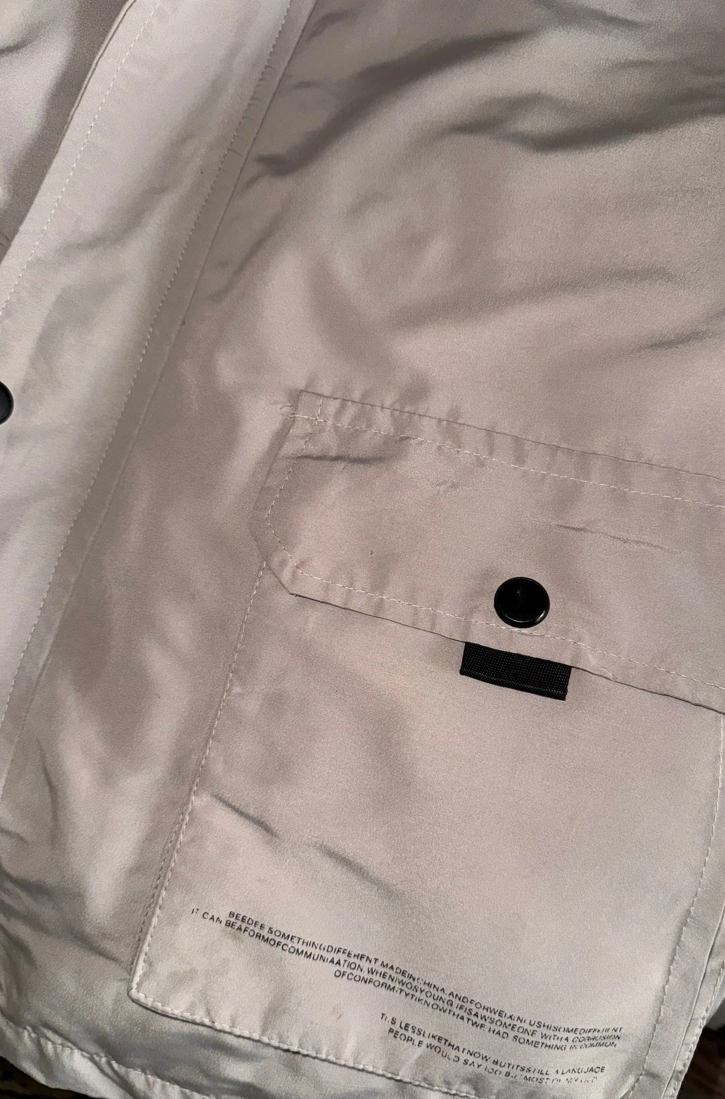 Cream Puffer Jacket
