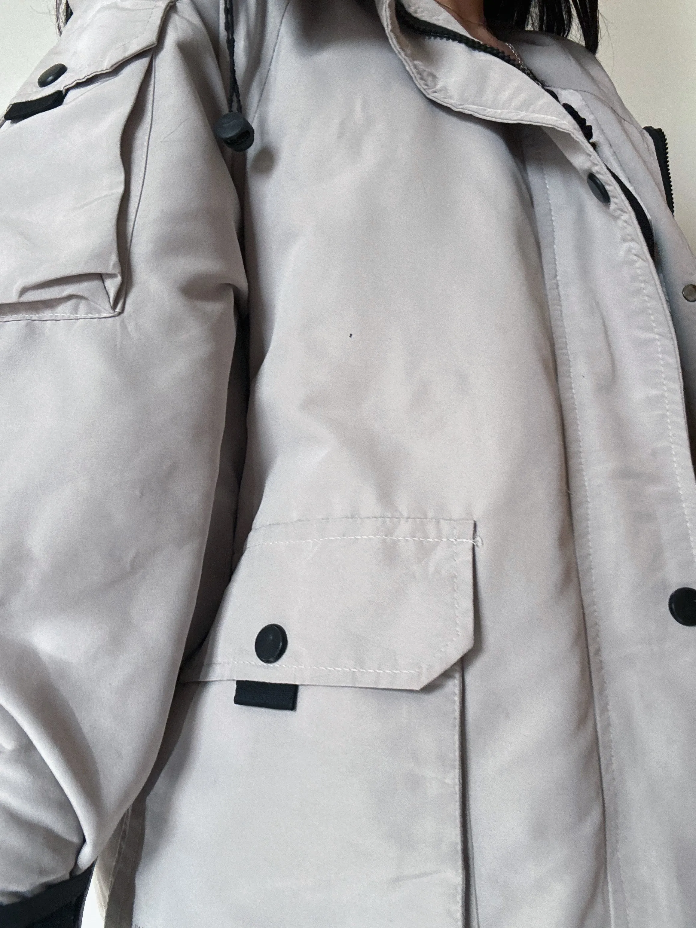 Cream Puffer Jacket