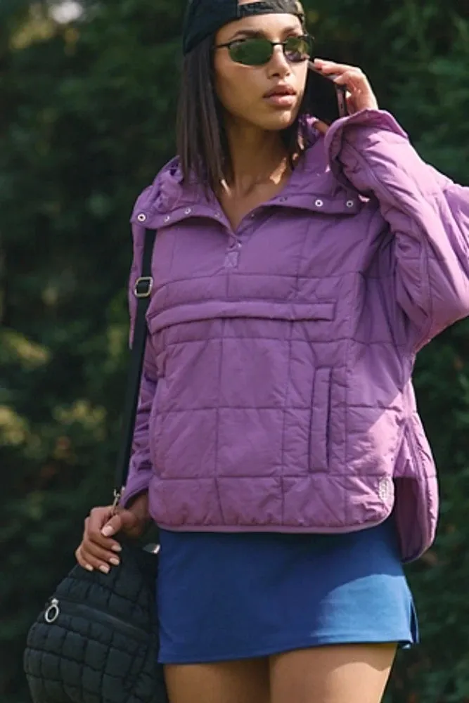 Dames Pure Comfort Quilted Pullover Puffer
