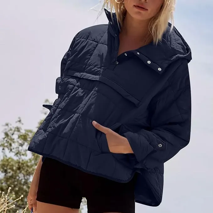 Dames Pure Comfort Quilted Pullover Puffer