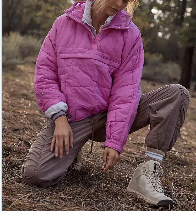 Dames Pure Comfort Quilted Pullover Puffer