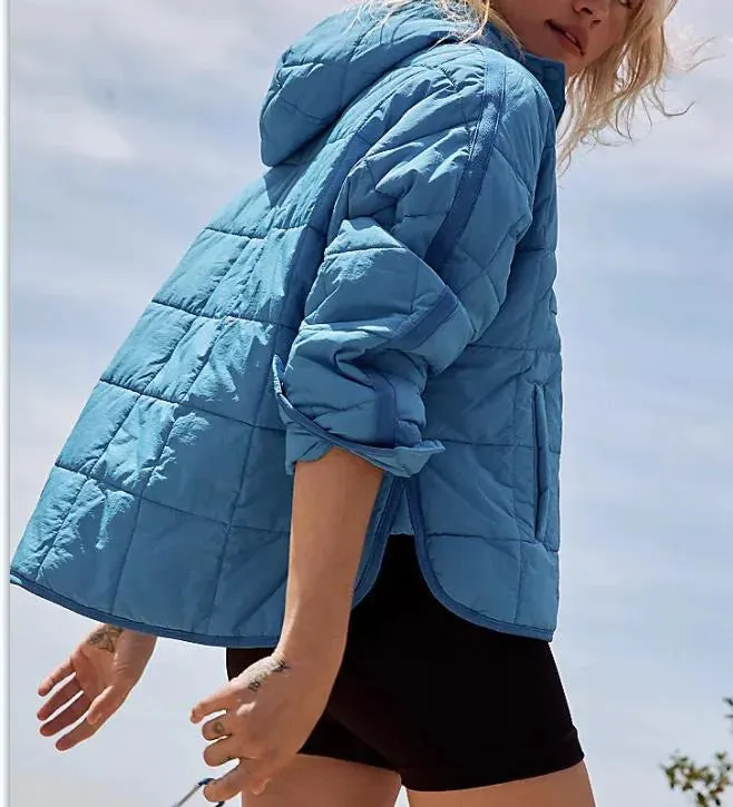 Dames Pure Comfort Quilted Pullover Puffer
