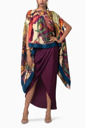 Dawn Poncho Set