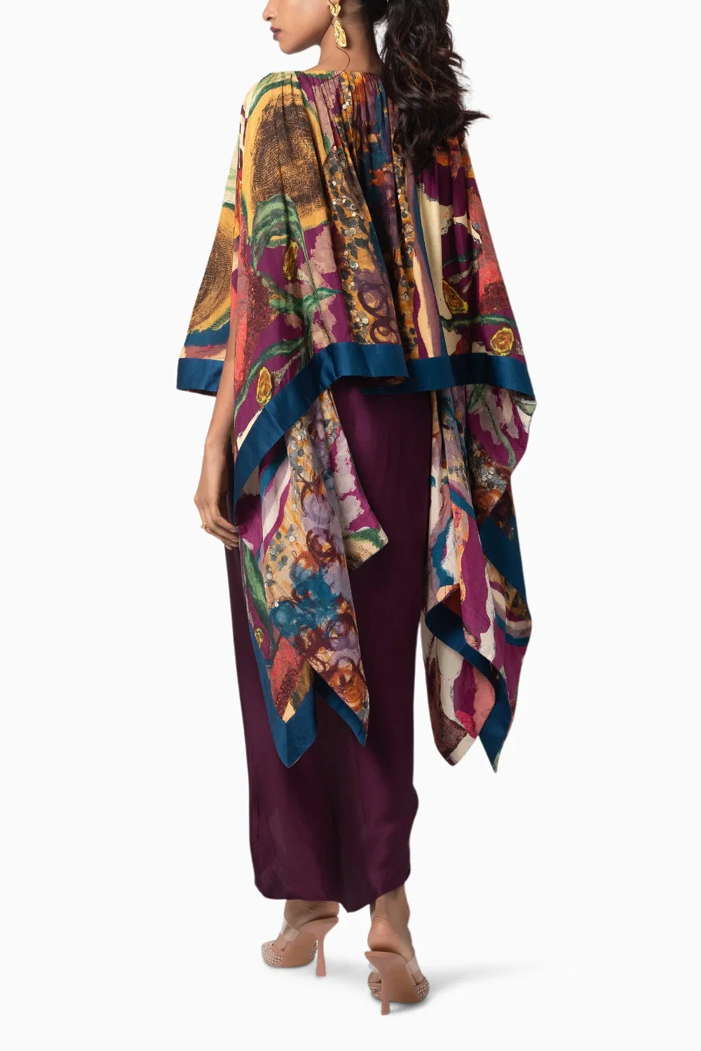 Dawn Poncho Set