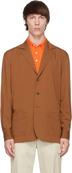 DOPPIAA Brown Aabigail Blazer