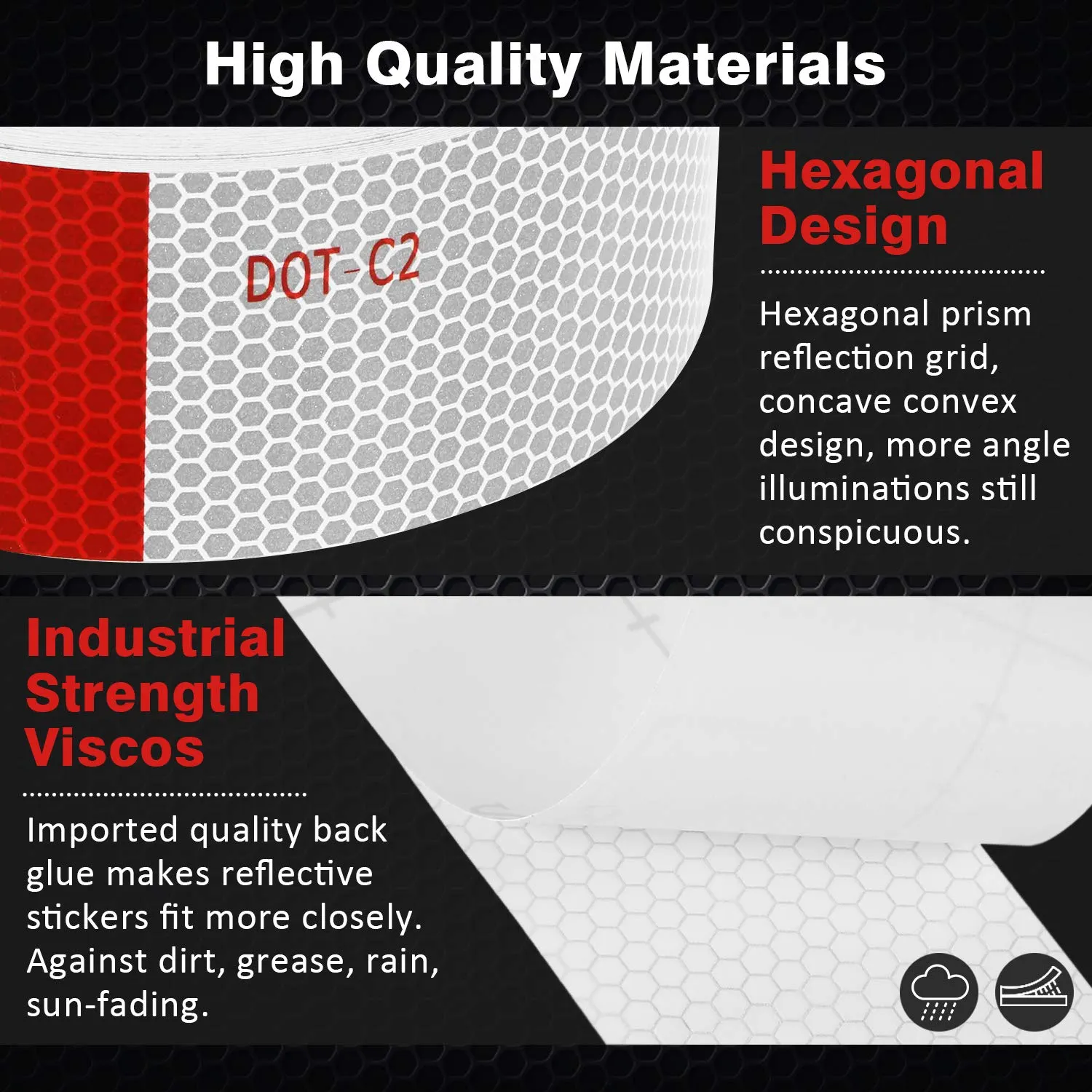 Dot Reflective Tape for Trailers
