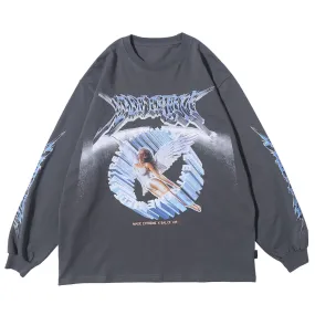 Extreme Aesthetic Angelic Long Sleeve Tee