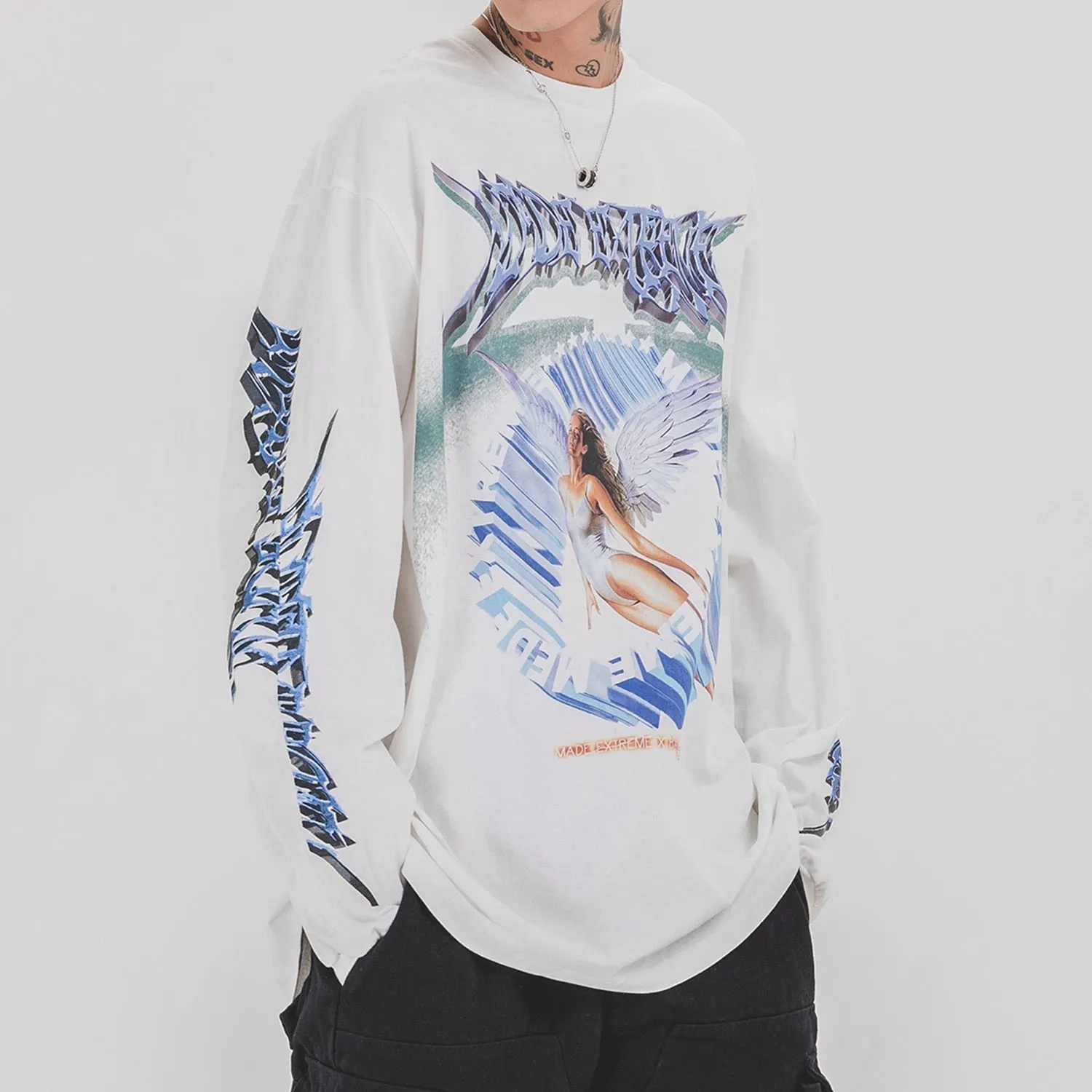 Extreme Aesthetic Angelic Long Sleeve Tee