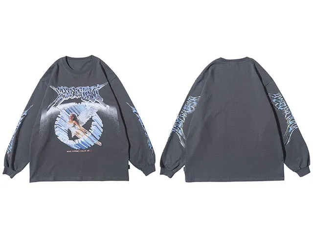 Extreme Aesthetic Angelic Long Sleeve Tee