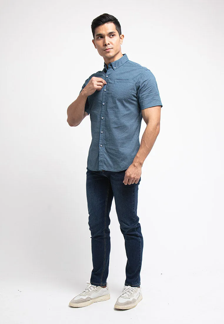 Forest Elastic Waist Stretchable Slim Fit Jeans Men Denim Jeans | Seluar Jeans Lelaki Slim Fit - 610203