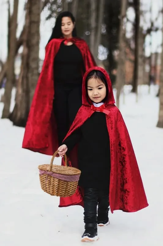 Great Pretenders - Little Red Riding Hood Cape - Size 5-6
