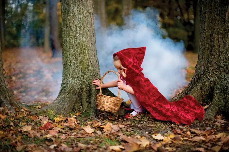 Great Pretenders - Little Red Riding Hood Cape - Size 5-6