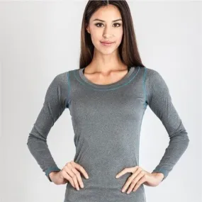 GRIPS Ladies Long Sleeves TEE SHIRTS - DARK GREY