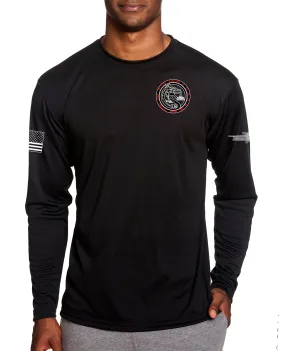 HHC Draco Long Sleeve Performance PT Shirt. This shirt IS approved for PT.