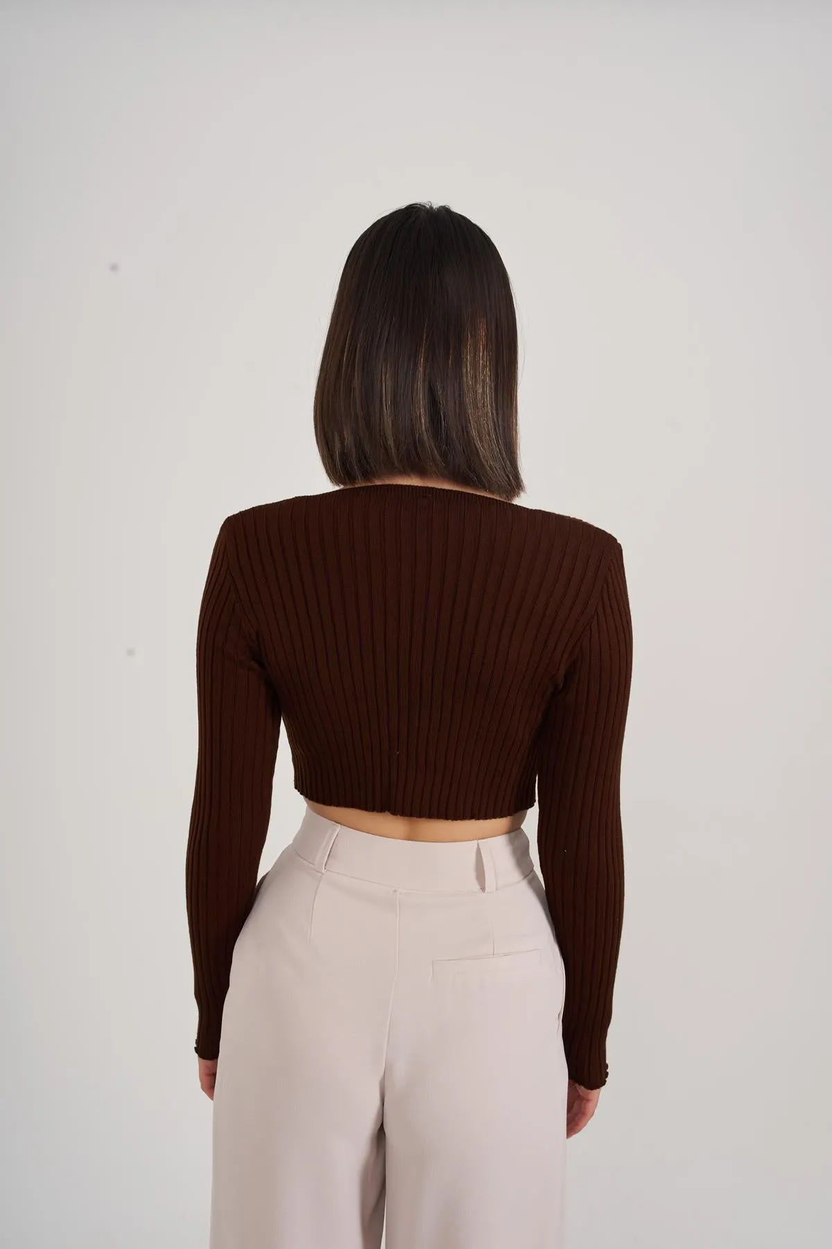 HLLY Women Odyssey Sweater Coffee - Richmond Hill