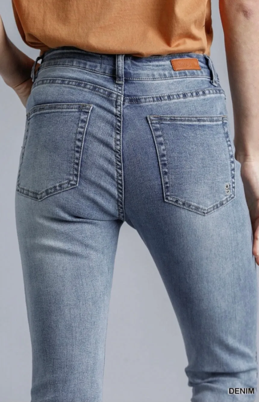 Jubilee Raw Hem Skinny Jean