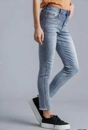 Jubilee Raw Hem Skinny Jean