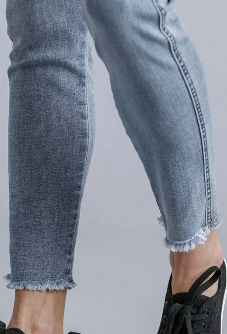 Jubilee Raw Hem Skinny Jean