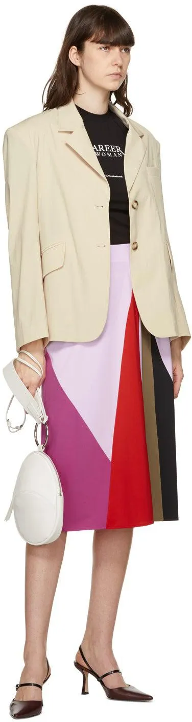Kijun Beige Oversized Blazer