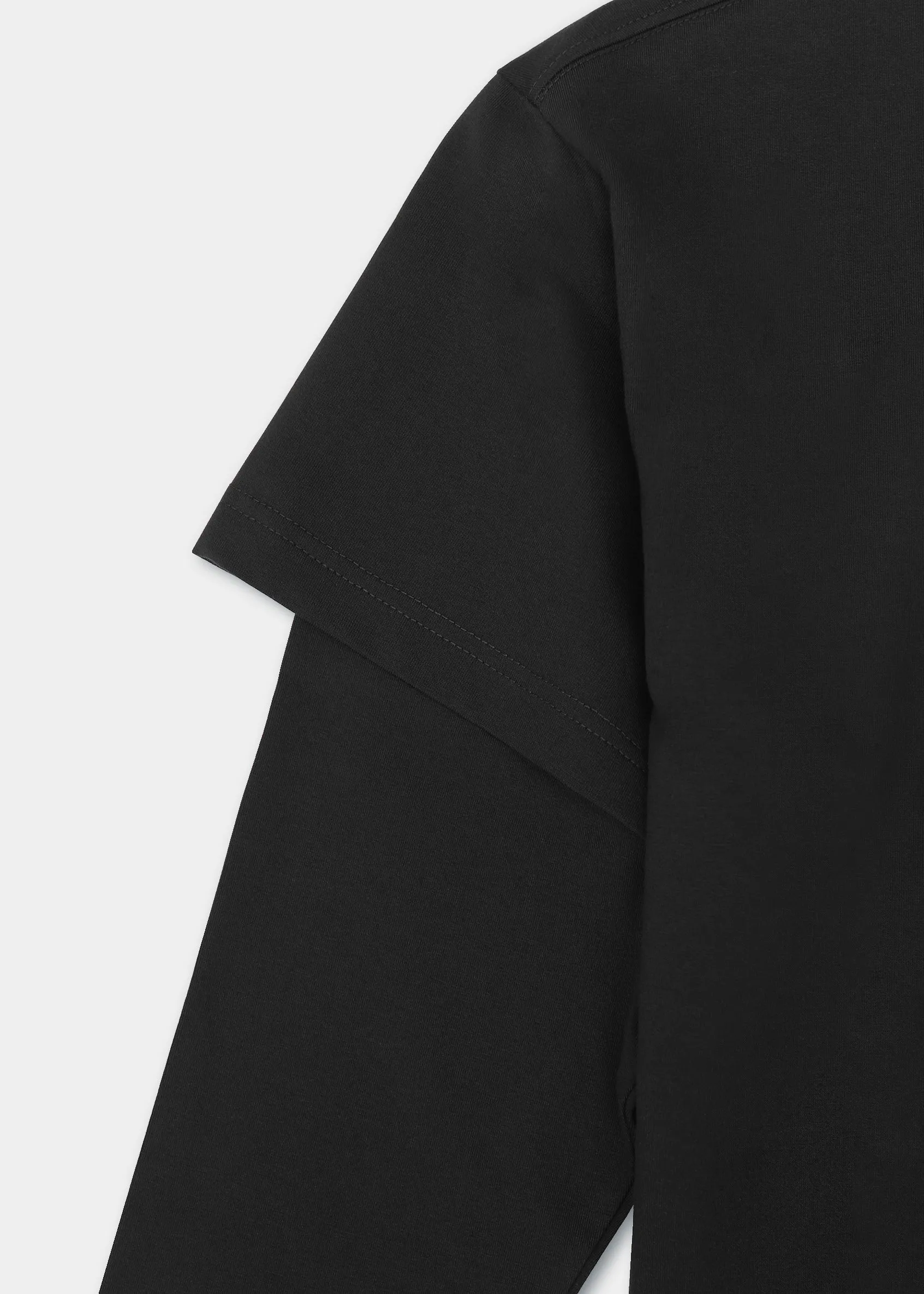 LAYERED CREWNECK