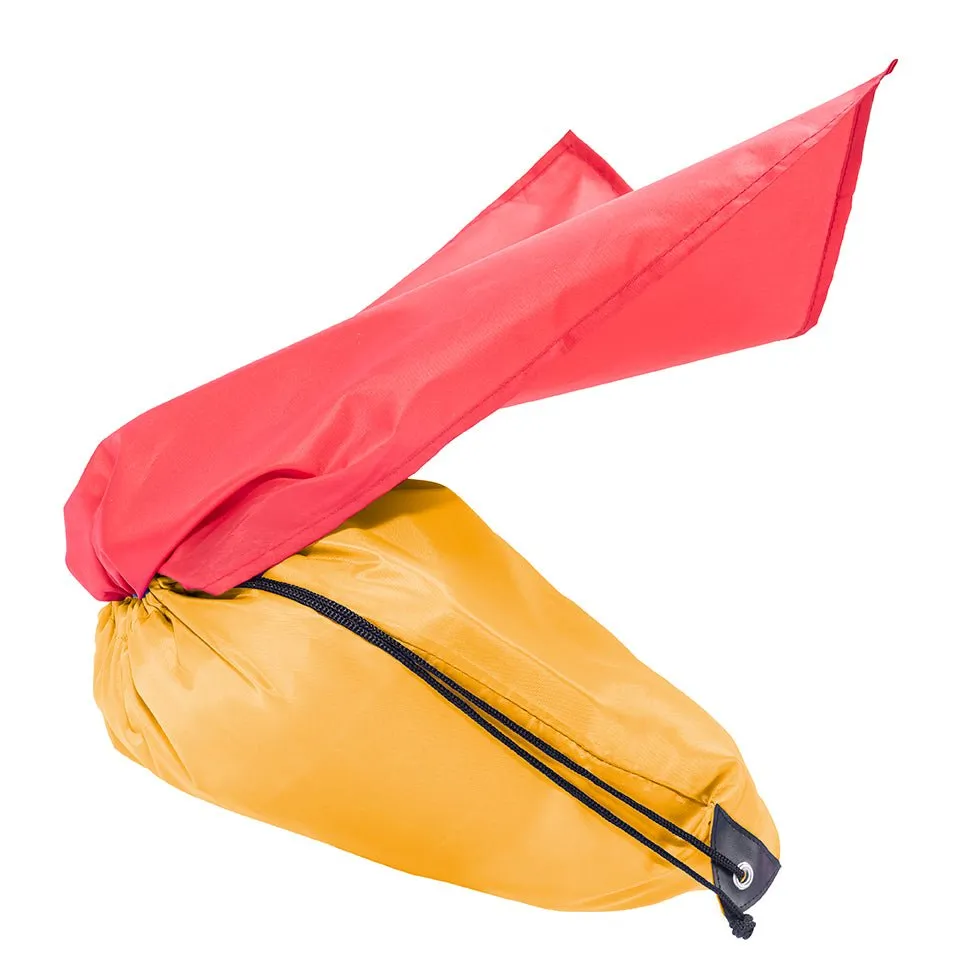 Mato & Hash Polyester Drawstring Cape Bag Blank
