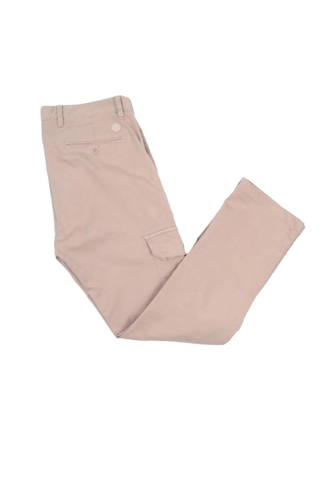 Men's NORTH SAILS Beige Cotton Military Cargo Pants Chino Trousers Size 36
