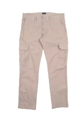 Men's NORTH SAILS Beige Cotton Military Cargo Pants Chino Trousers Size 36
