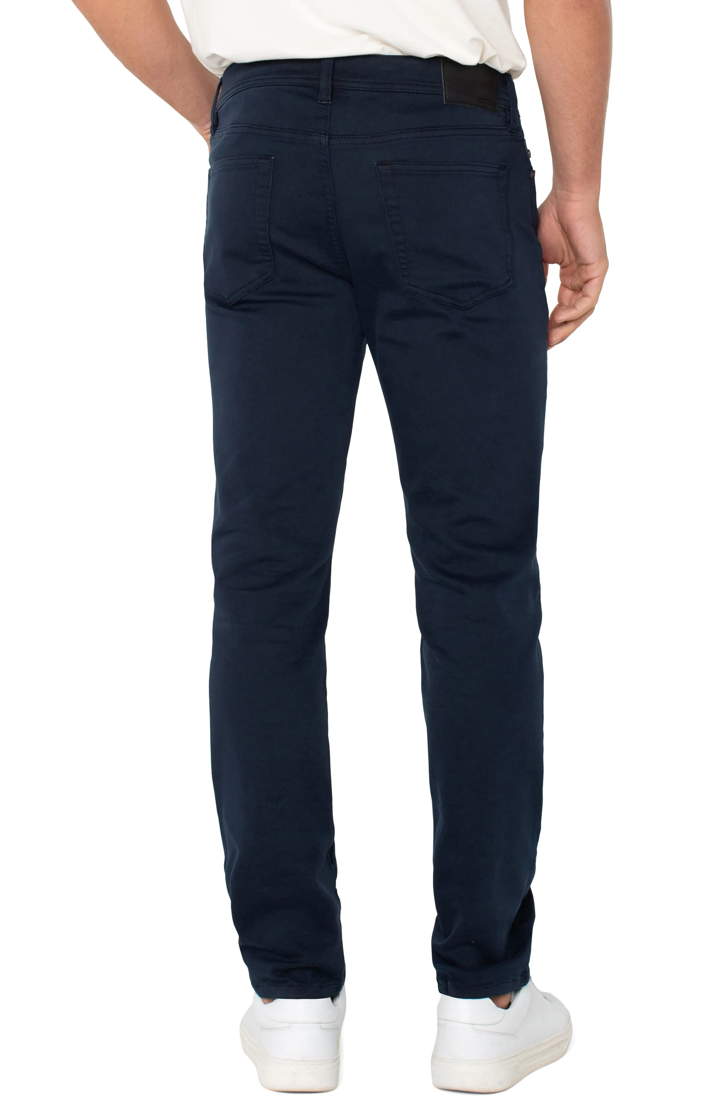 Modern Straight Chino Pant in Navy | Liverpool