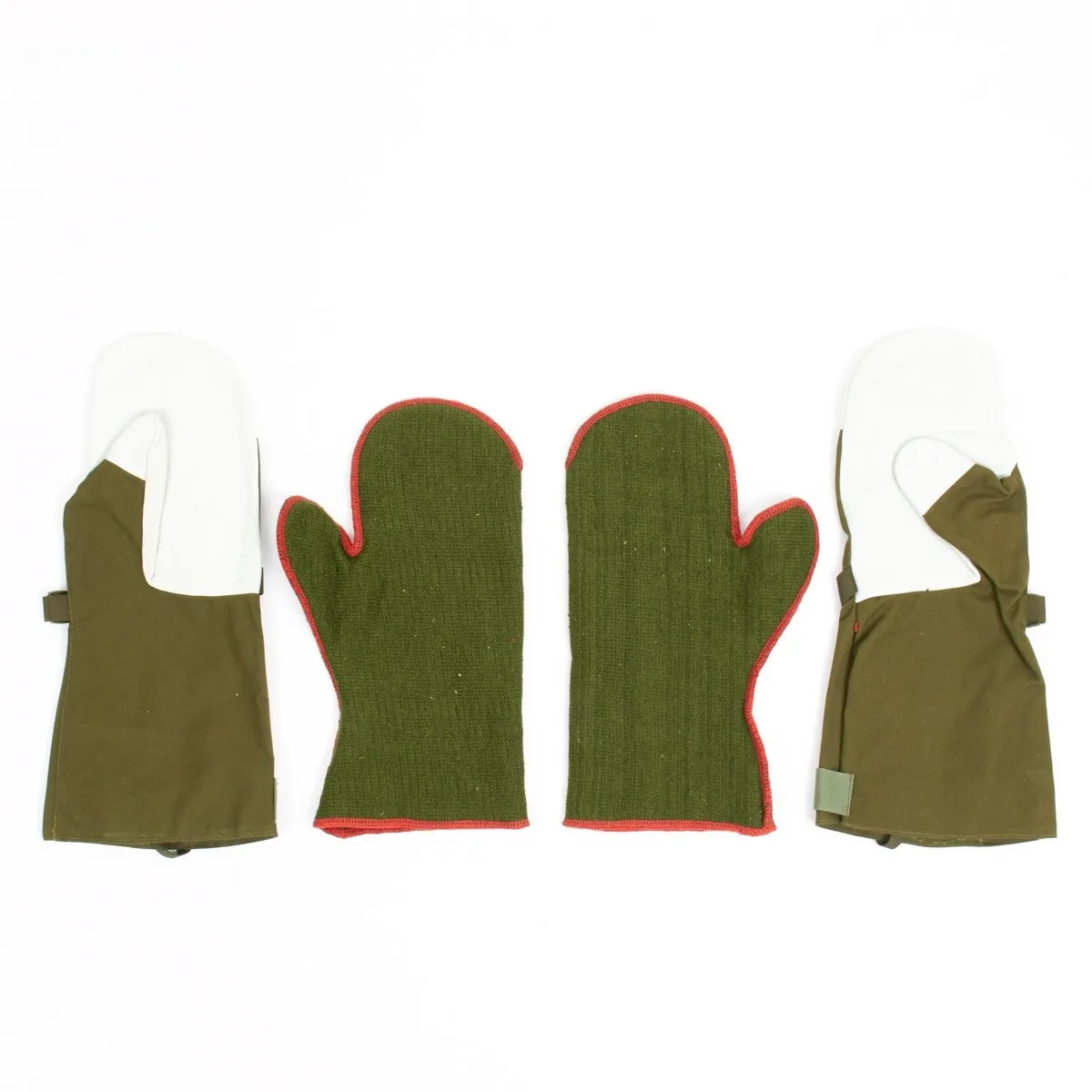 Original Military Issue Swedish Army Alpine Winter Mittens- NOS