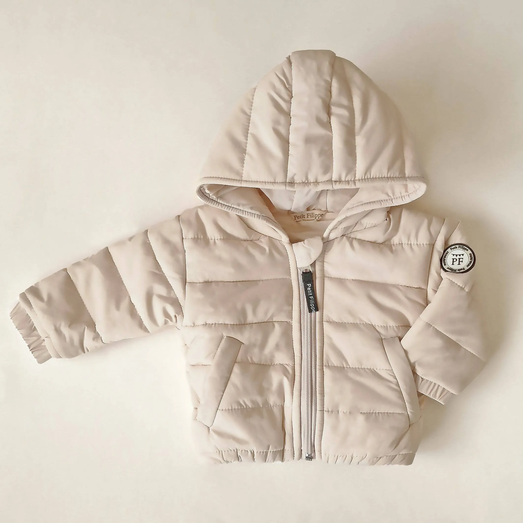 Puffer Jacket - Oatmeal