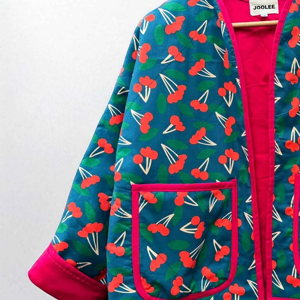 Sour Cherries Quilt Jacket
